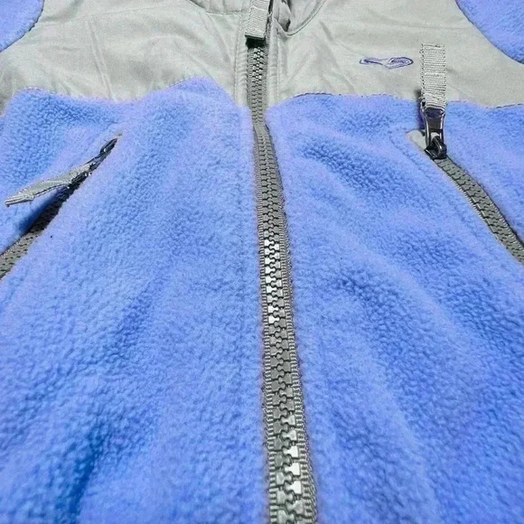 C9 BY CHAMPION GIRL’S VENTURE WARM PURPLE AND GREY FLEECE JACKET•SIZE 12 MONTHS• - Picture 9 of 10